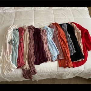Bundle of shirts